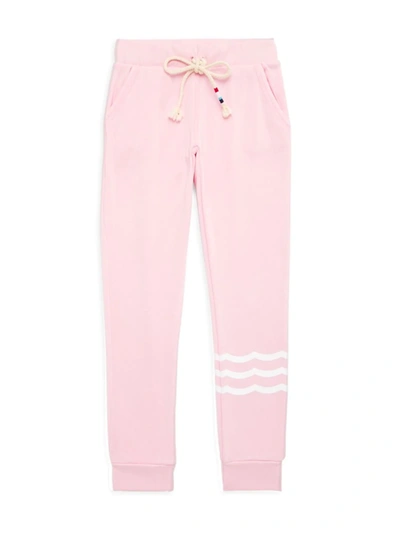 Shop Sol Angeles Little Girl's & Girl's Waves Joggers In Sea Shell