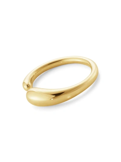 Shop Georg Jensen Women's Mercy 18k Yellow Gold Ring