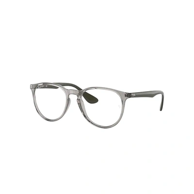 Shop Ray Ban Erika Optics Eyeglasses Green Frame Clear Lenses 51-18