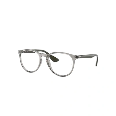 Ray Ban Erika Optics Eyeglasses Green Frame Clear Lenses 51-18 In Green