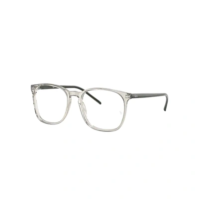 Shop Ray Ban Rb5387 Optics Eyeglasses Green Frame Clear Lenses 52-18