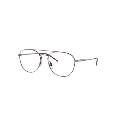 Ray Ban Rb6414 Eyeglasses Gunmetal Frame Clear Lenses 55-18 | ModeSens