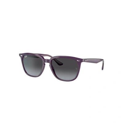 Shop Ray Ban Rb4362 Sonnenbrillen Violett Fassung Grey Glas 55-18