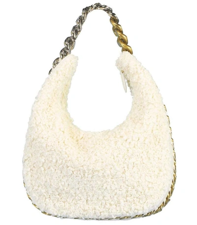 Shop Stella Mccartney Small Shoulder Bag Chain - White