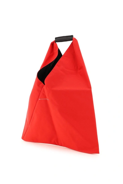 Shop Mm6 Maison Margiela X Eastpak Japanese Bag In Red