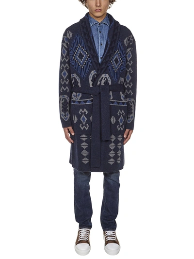 Shop Etro Sweaters Blue