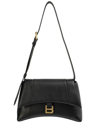 Shop Balenciaga Treize Xs Shoulder Bag In Black