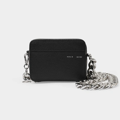 Shop Kara Universal Chain Camera Bag In Black