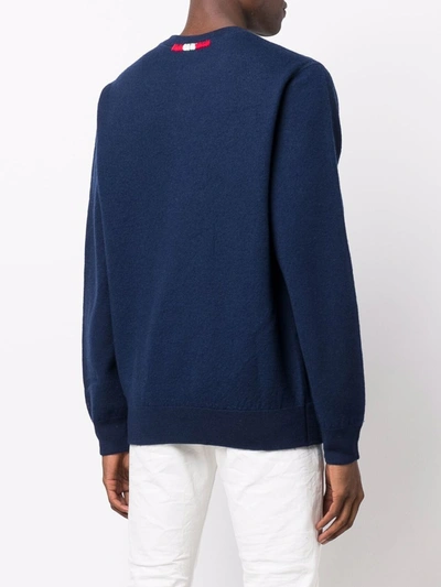 Shop Mc2 Saint Barth Sweaters Blue