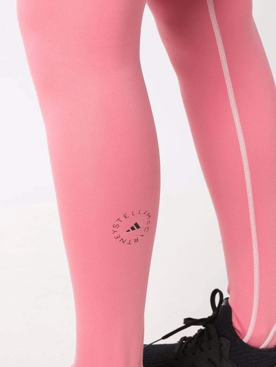 Shop Adidas By Stella Mccartney Trousers Pink
