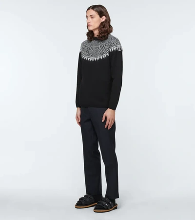 Moncler Genius 2 Moncler 1952 X Suicoke Moto Mountain Sandals Black In Black