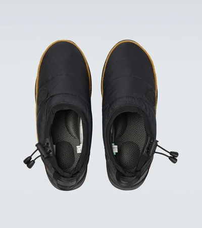 Shop Moncler Genius 4 Moncler Hyke Pepper Leather Loafers In Black
