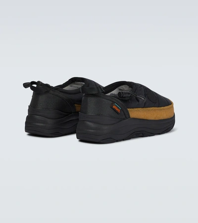 Shop Moncler Genius 4 Moncler Hyke Pepper Leather Loafers In Black