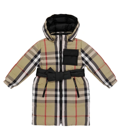 Burberry Kids' Little Girl's & Girl's Hester Down Coat In Archive Beige Ip  Chk | ModeSens