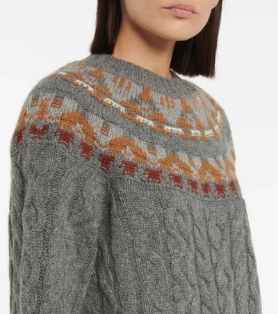 LORO PIANA ACHILLEA CABLE-KNIT CASHMERE SWEATER P00609960