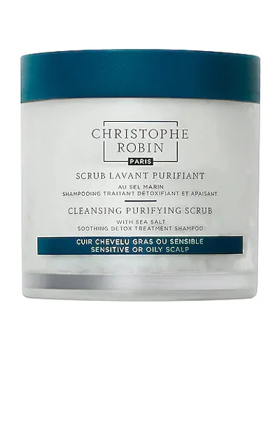Shop Christophe Robin Cleansing Purifying Scrub With Sea Salt In N,a