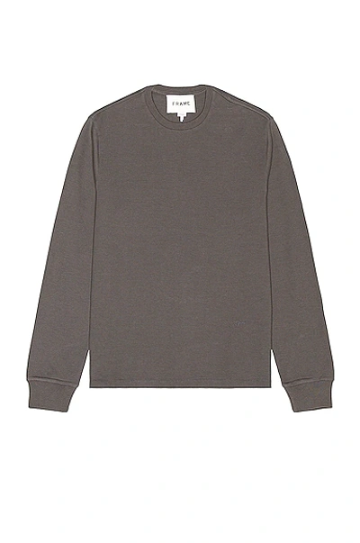 Shop Frame L/s Duofold In Cement Gray