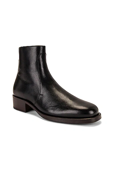 Shop Lemaire Classic Boots In Black