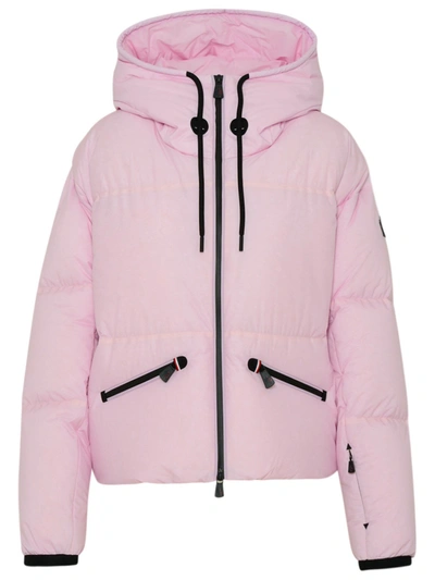 Shop Moncler Grenoble Hooded Puffer Jacket In Pink