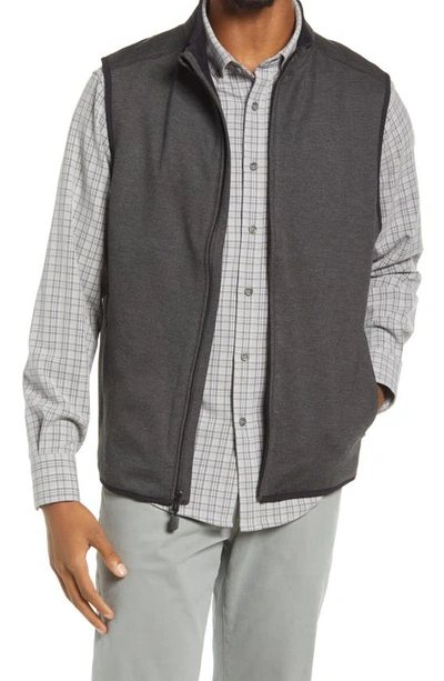 Shop Mizzen + Main Proflex Vest In Gray Solid