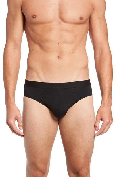 Shop Hanro Micro Touch Briefs In Black