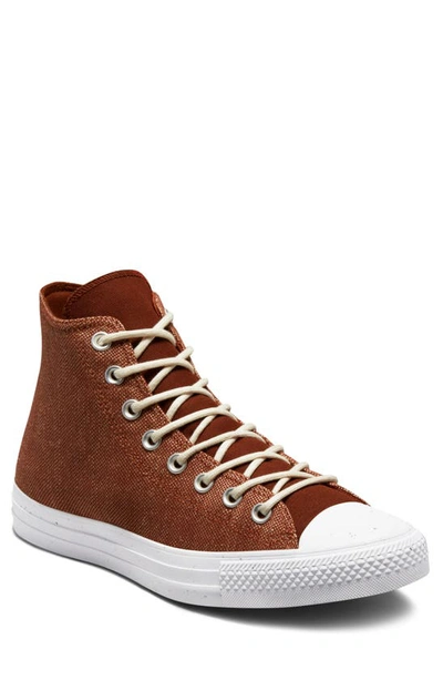 Shop Converse Chuck Taylor® All Star® High Top Sneaker In Cedar Bark/ White/ White