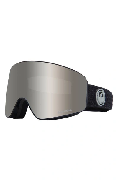 Shop Dragon Pxv 65mm Snow Goggles In Split Llsilion Llflashblue