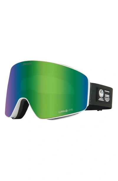 Shop Dragon Pxv 65mm Snow Goggles In Alpinecamo Llgreenion Llamber