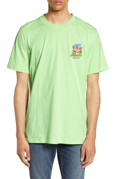 inoxidable Votación He reconocido Adidas Originals Bodega Ice Cream Graphic T-shirt In Glow Green | ModeSens
