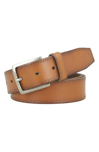 Shop Frye Leather Belt In Tan