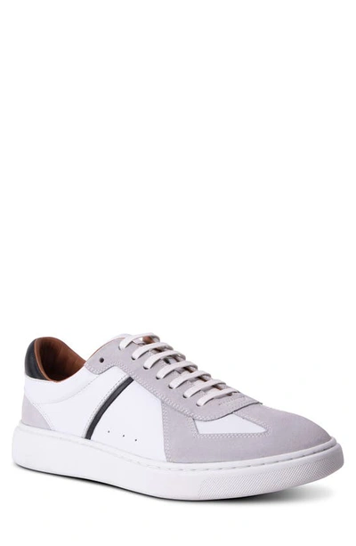 Shop Gordon Rush Palomar Sneaker In White/ Grey Suede