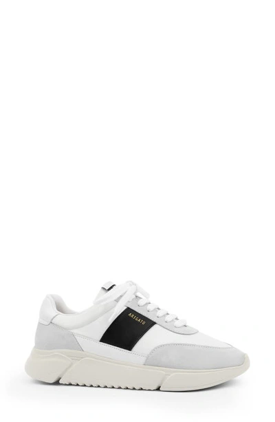 Shop Axel Arigato Genesis Runner Sneaker In White/ Black