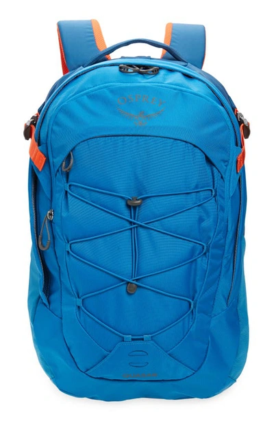 Shop Osprey Quasar Backpack In Scoria Blue