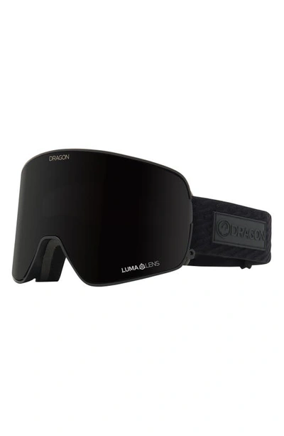 Shop Dragon Nfx2 60mm Snow Goggles With Bonus Lens In Midnight Llmidnight Llviole