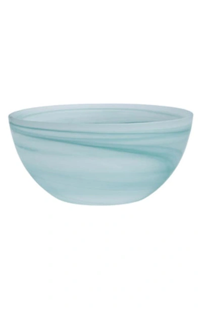 Shop Fortessa La Jolla Set Of 4 Glass Cereal Bowls In Green