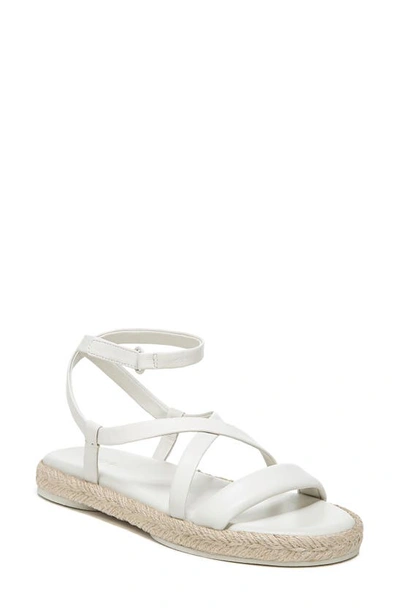 Shop Vince Smith Espadrille Sandal In Off White