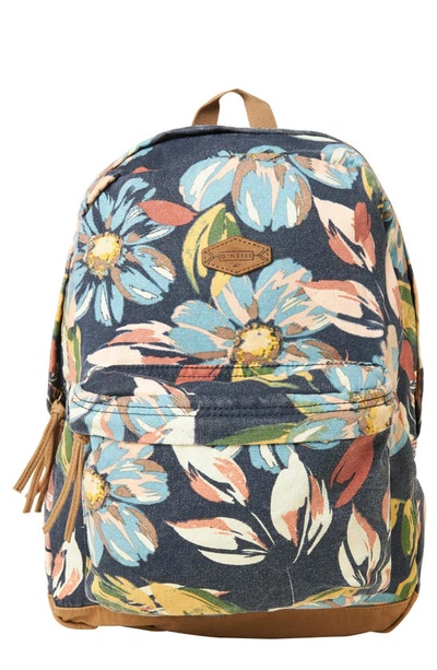 Shop O'neill Shoreline Canvas Backpack In Night Sky