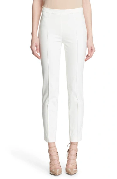 Akris Punto 1400 Techno Cotton Franca Pants In Cream