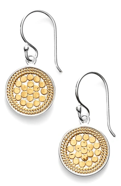 Shop Anna Beck Small Drop Earrings In Gold