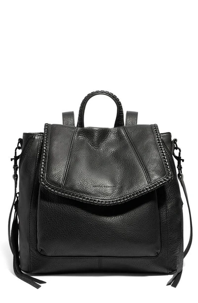 Shop Aimee Kestenberg All For Love Convertible Leather Backpack In Black Gloved Tanned