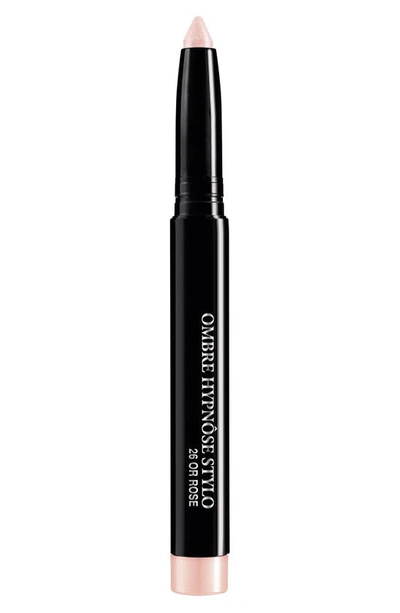 Shop Lancôme Ombre Hypnôse Stylo Eyeshadow In Rose