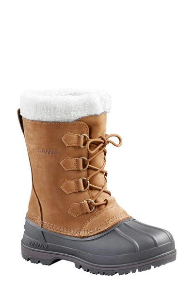 Shop Baffin Canada Waterproof Snow Boot In Brown