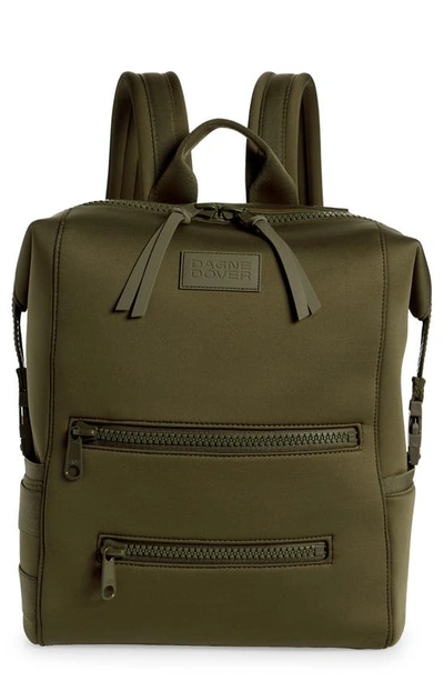 Dagne Dover Large Indi Diaper Backpack In Dark Moss