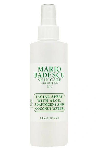 Shop Mario Badescu Facial Spray With Aloe, Adaptogens & Coconut Water, 4 oz
