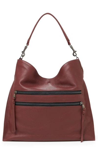 Shop Botkier Large Chelsea Leather Hobo In Malbec