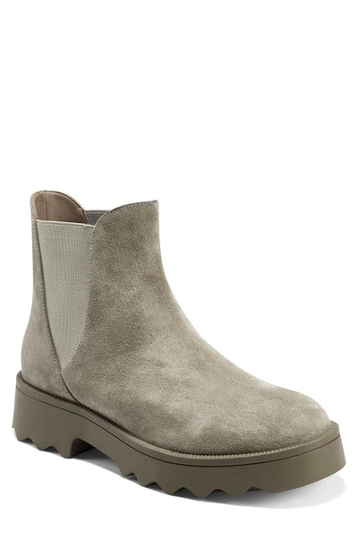 Shop Aerosoles Swallow Chelsea Boot In Taupe Suede