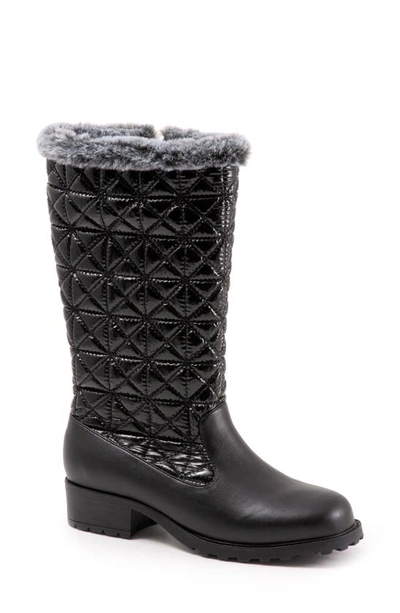 Shop Trotters Benji 2.0 Weather Resistant Boot In Black/ Black