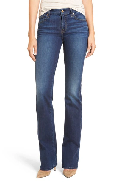 7 For All Mankind Low-rise Original Bootcut Jeans In Ny Dark In Duchess |  ModeSens