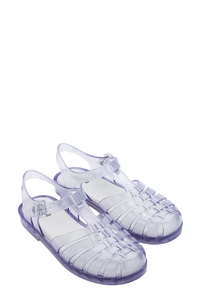 Melissa Possession Fisherman-inspired Jelly Sandal Women In Clear/clear