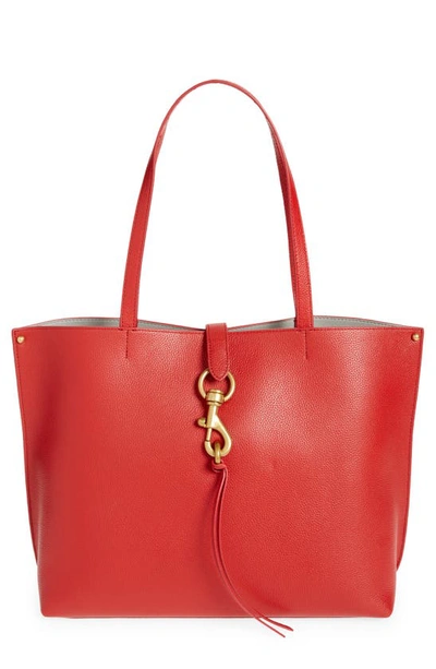 Shop Rebecca Minkoff Megan Leather Tote In Kiss